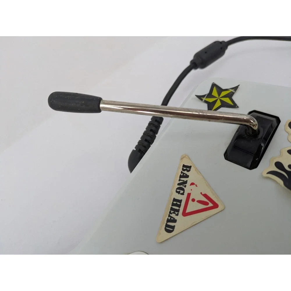 RedOctane Gibson X-Plorer Xbox 360 Guitar Hero Controller 95055 White Wire WORKS